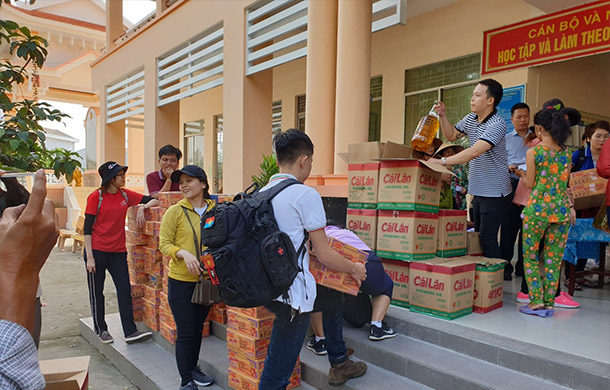 VINATEL thiện nguyện tại xã Bình An – Huyện Thủ Thừa – Tỉnh Long An