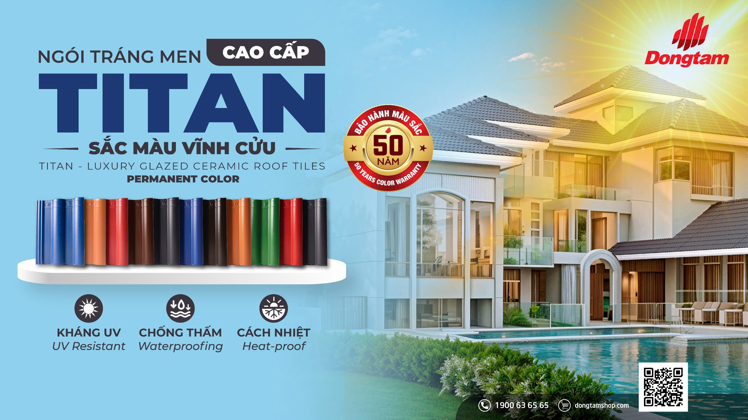 NGÓI TRÁNG MEN ĐỒNG TÂM - MÁI NHÀ “XANH” CHO CUỘC SỐNG AN LÀNH