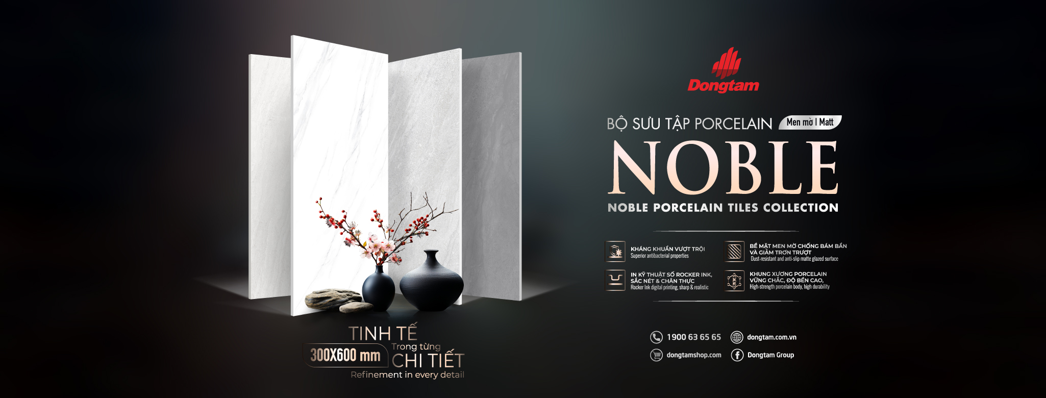 BỘ SƯU TẬP NOBLE: VẺ ĐẸP ẨN CHỨA TRONG TỪNG CHI TIẾT